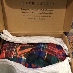 Ralph Lauren Colorful Plaid Outerwear